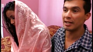 आकर्षक सोनेरी आलिया प्रेम डोके देते आणि तिची मांजर चाटते